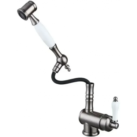 Кухонный смеситель Fabiano FKM 67P SS Inox Antique A-72